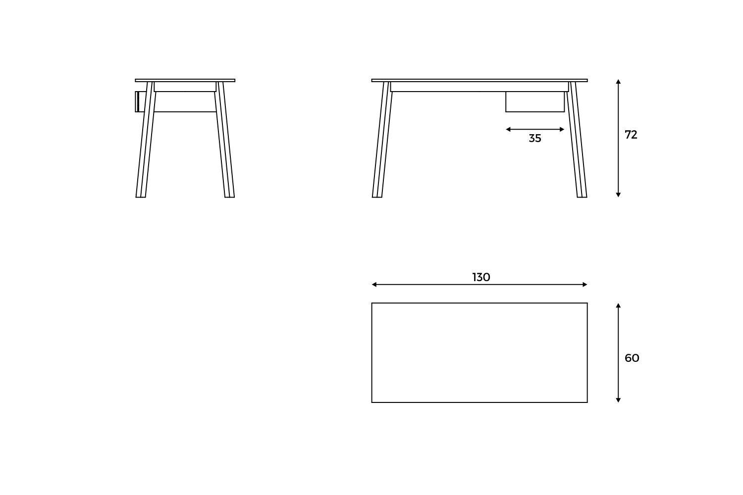 Codolagni Ashton desk line