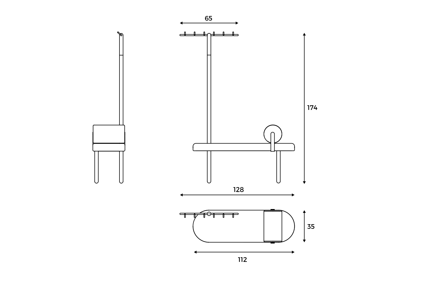 Codolagni Avignon bench coat rack Line