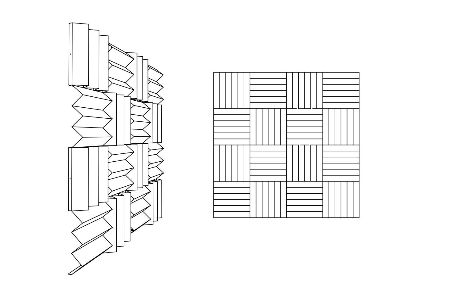 Codolagni Trafiq wall panel B on wall Line